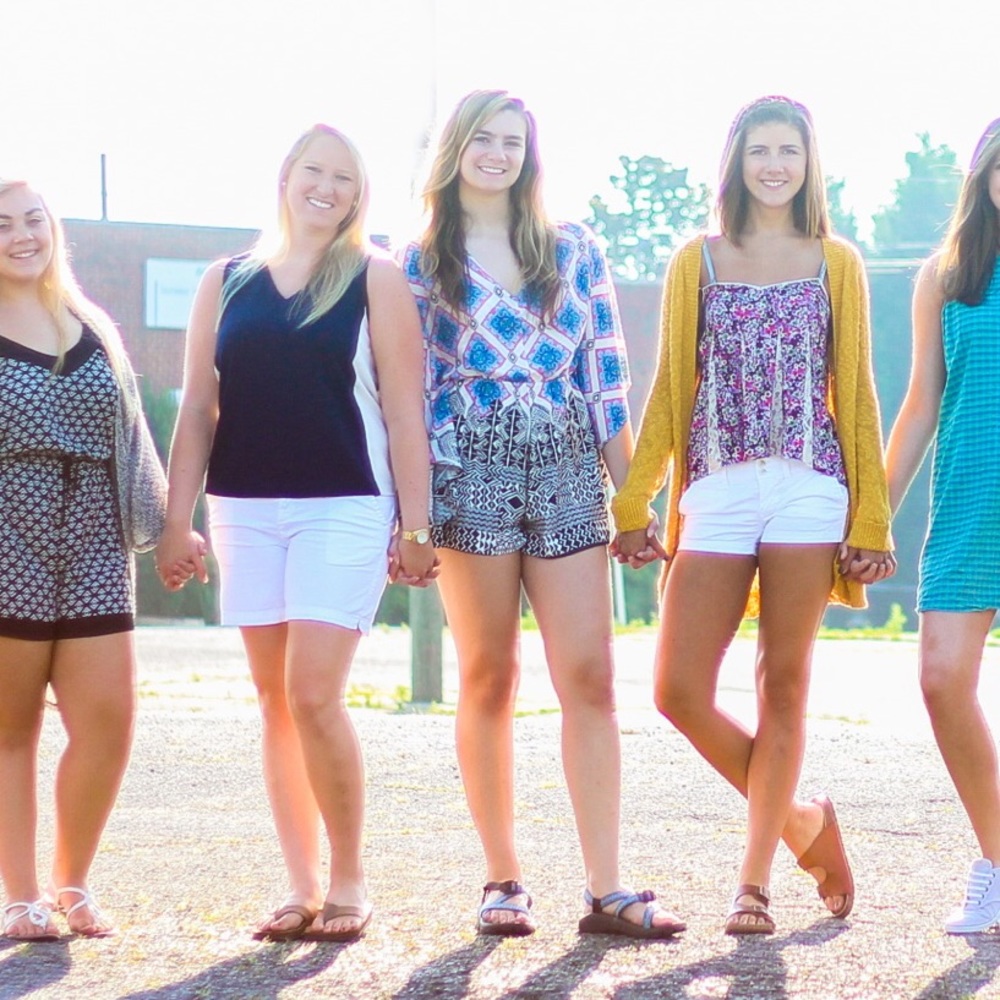 Funky Multi-Patterned Sleeved Romper - image 1